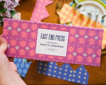 Load image into Gallery viewer, Pink Paper Crowns by East End Press