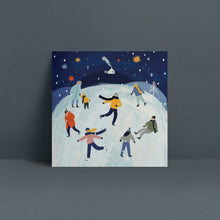 Load image into Gallery viewer, Oldfield Design Co Greeting Card - Ice Skating