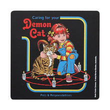 Load image into Gallery viewer, Demon Cat Coaster by Steven Rhodes