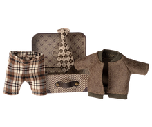 Load image into Gallery viewer, Maileg - Grandpa Mouse Clothes In Suitcase