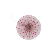 Load image into Gallery viewer, Rice DK - Set Of 8 Paper Fans - Pink