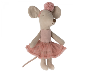 Maileg Ballerina Mouse - Little Sister - Rose