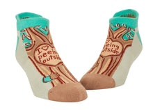 Load image into Gallery viewer, I Heart Peeing Outside Women’s Sneaker Socks by Blue Q