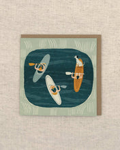 Load image into Gallery viewer, Oldfield Design Greetings Card Paddleboarding