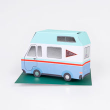 Load image into Gallery viewer, Meri Meri Pop Up Campervan Birthday Card