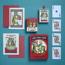 Load image into Gallery viewer, Last Call Cats Playing Cards By Ravi Zupa