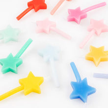 Load image into Gallery viewer, Meri Meri 12 Birthday Candles - Rainbow Stars