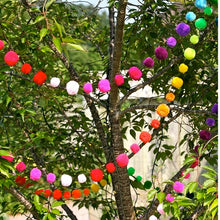 Load image into Gallery viewer, Pom Pom Garland - Rainbow