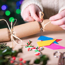 Load image into Gallery viewer, Kraft Brown Christmas Cracker Making Kit (6)
