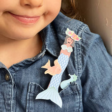 Load image into Gallery viewer, Make Your Own Mermaid Peg Doll