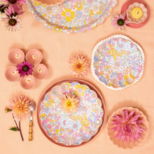 Load image into Gallery viewer, Meri Meri x Liberty Rainbow Garden Reusable Small Plate