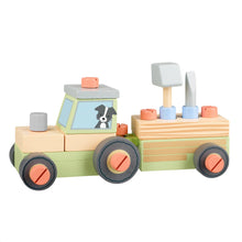 Load image into Gallery viewer, Buildable Wooden Tractor
