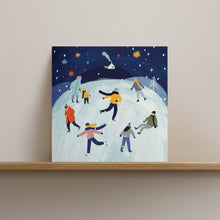 Load image into Gallery viewer, Oldfield Design Co Greeting Card - Ice Skating