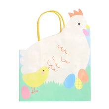 Load image into Gallery viewer, Talking Tables Treat Bags Set Of 6 -  Spring Hen