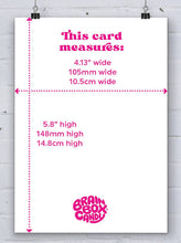 Load image into Gallery viewer, Funny A6 Art Postcard By David Shrigley - Read Books