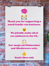 Load image into Gallery viewer, David Shrigley Mug - Do Not Doubt Yourself