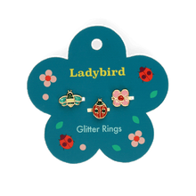 Load image into Gallery viewer, Glitter Rings Set Of 3