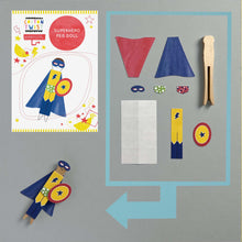 Load image into Gallery viewer, Make Your Own Superhero Peg Doll