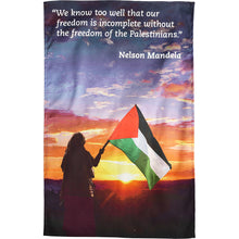 Load image into Gallery viewer, Palestine Nelson Mandala Quote Tea Towel