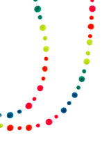 Load image into Gallery viewer, Pom Pom Garland - Bright Combo