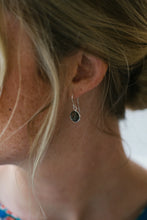 Load image into Gallery viewer, Sterling Silver Hook Earrings - Labradorite