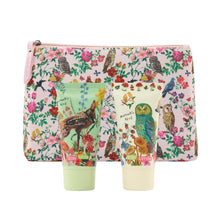Load image into Gallery viewer, Nathalie Lete Forest Folk - Travel Wash Bag with Body Cream & Shower Gel