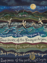 Load image into Gallery viewer, Driftwood Design Large Greetings Card - Deep Peace