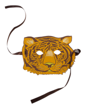 Load image into Gallery viewer, Tiger Mask Greeting Card by East End Press