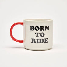 Load image into Gallery viewer, Peanuts Born To Ride Mug