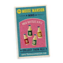 Load image into Gallery viewer, Kids DIY Dollhouse Miniatures - Milk Bottles (Scale 1:12)