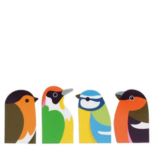Load image into Gallery viewer, Magnetic Garden Bird Bookmark - Set of 4