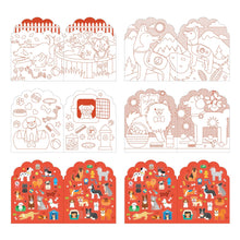 Load image into Gallery viewer, Dogs Coloring Book + Stickers