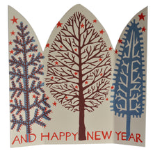 Load image into Gallery viewer, Extra Special Triptych Card - Winter Trees by Cambridge Imprint
