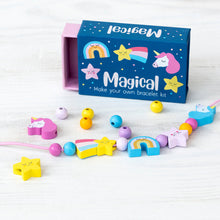 Load image into Gallery viewer, Wooden Beaded Bracelet Kit - Magical