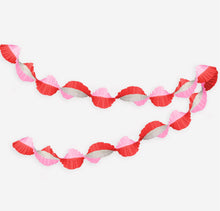 Load image into Gallery viewer, Valentines Stitched Streamer by Meri Meri
