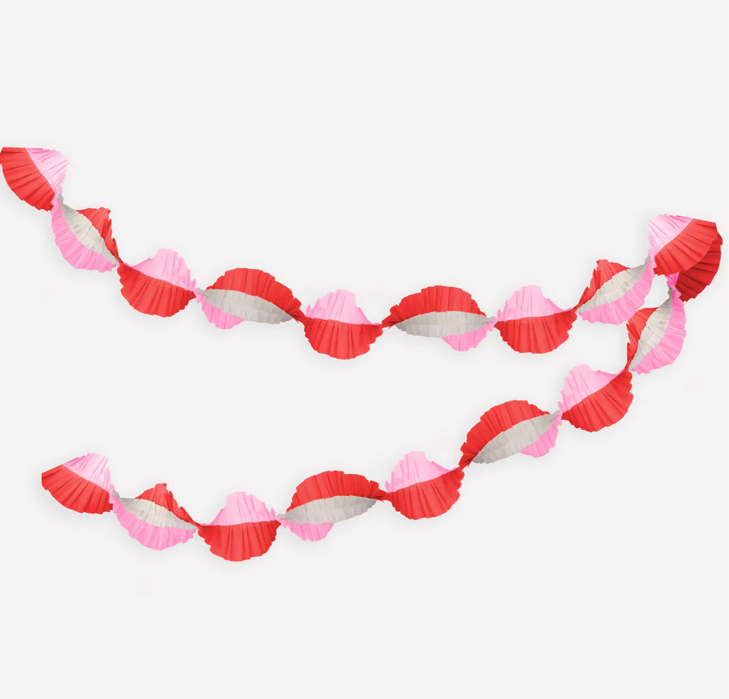 Valentines Stitched Streamer by Meri Meri