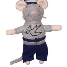 Load image into Gallery viewer, Sam & Julia Plush Mouse 13cm - Grandpa Sailor