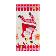Load image into Gallery viewer, Santa Long Lunch Paper Napkins by Talking Tables
