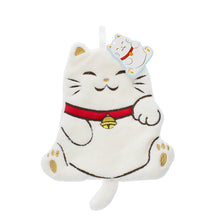 Load image into Gallery viewer, Face Flannel - Lucky Cat