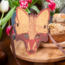 Load image into Gallery viewer, Fox Mask Greeting Card