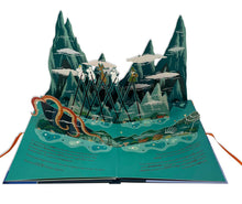 Load image into Gallery viewer, Moomin Pop Up Book - Moomin And The Comet