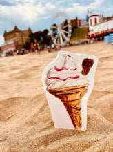 Load image into Gallery viewer, Laura Skilbeck Greetings Card - Ice Cream