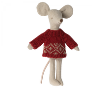 Load image into Gallery viewer, Maileg - Mum Mouse Knitted Sweater
