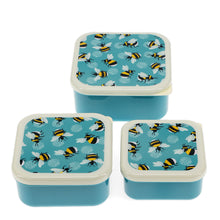 Load image into Gallery viewer, Set Of 3 Snack Boxes - Bumblebee
