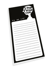 Load image into Gallery viewer, David Shrigley Weekly Planner - Stop Thinking