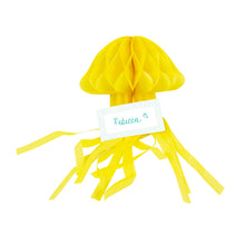 Load image into Gallery viewer, Make Waves Jellyfish Honeycomb Decorations - 8 Pack by Talking Tables
