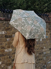 Load image into Gallery viewer, Morris & Co UV Superslim Umbrella, Rambling Rose