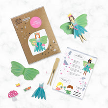 Load image into Gallery viewer, Make Your Own Fairy Peg Doll