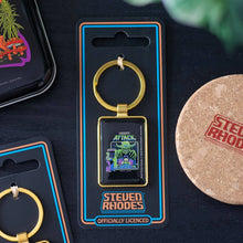 Load image into Gallery viewer, Anxiety Attack Keyring by Steven Rhodes