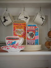 Load image into Gallery viewer, Birdy Tea Cup - Cut-out Cards